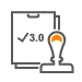 icon representing GPA required with the distance online PharmD program at University of Findlay online