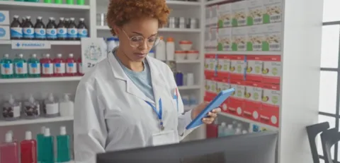woman who became a pharmacist fast